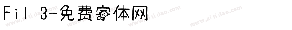 Fil 3字体转换